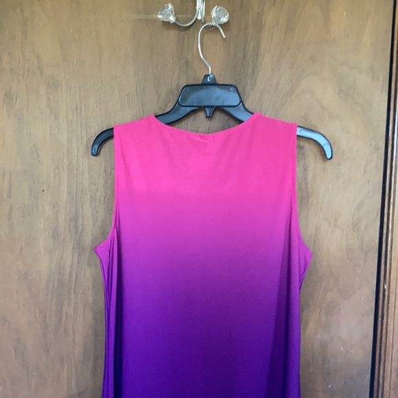 Christopher & banks sleeveless ombré top with stretch size S - Picture 14 of 15